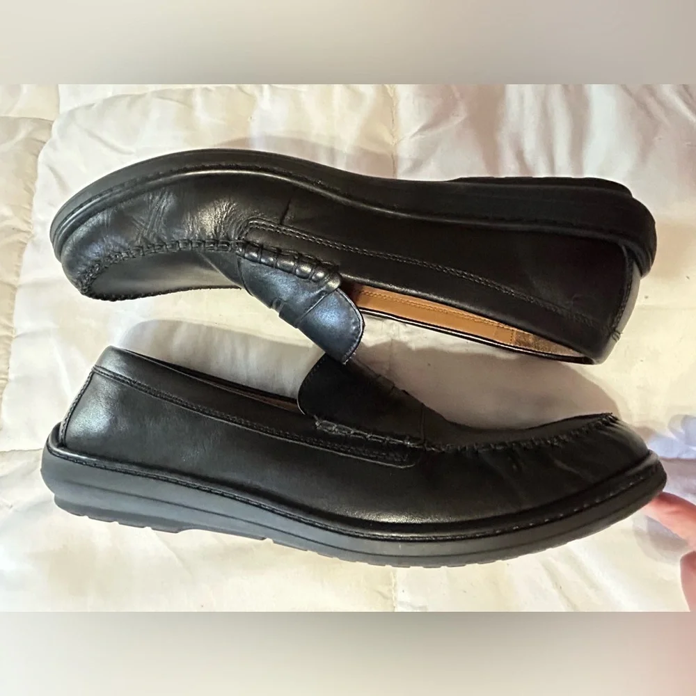 Mens Cole Haan Penny Loafer black leather C22126
